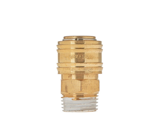 Conector rapid din alama tip mama, filet exterior 1 / 2", Tvardy T00288