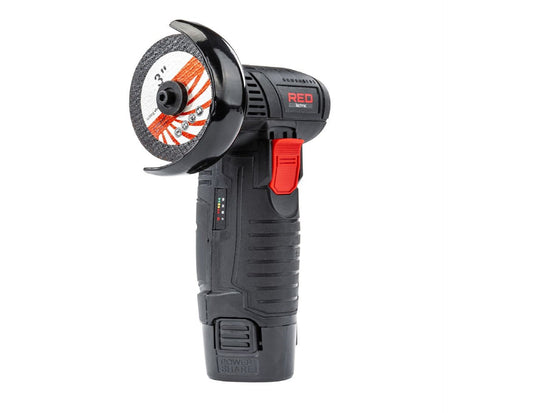 Mini polizor unghiular cu acumulator, 12 V, Red Technic RTSZK0134