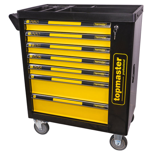 Dulap de scule cu 7 sertare, 219 piese, Topmaster 455550