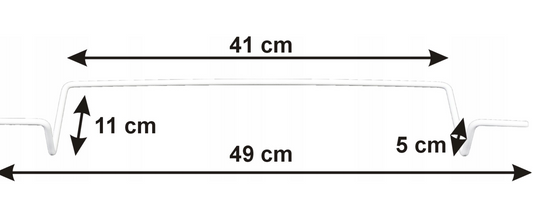 Suport pentru prosoape compatibil cu Wertberg IR 5.50, Harder HD1028