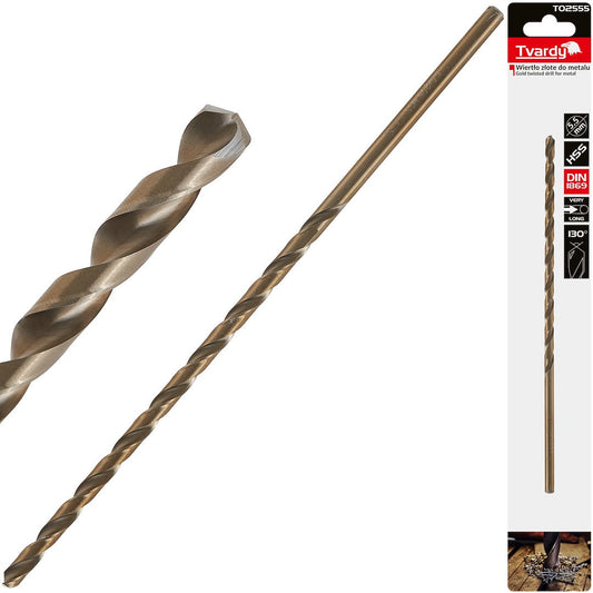 Burghiu HSS pentru metal 5.5 x 105 mm DIN1869, Tvardy T02555