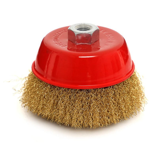 Perie pentru polizor unghiular, prindere M14, Kraft&Dele KD10975