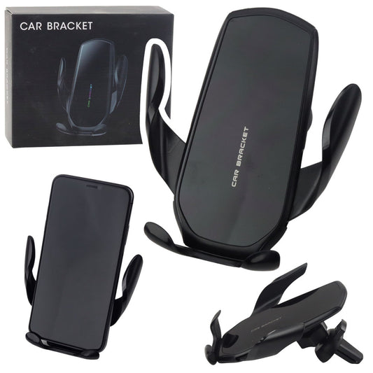 Suport auto pentru telefon Gravity pentru orificiul de ventilatie, 14 × 11,5 × 5 cm, Lean 24867