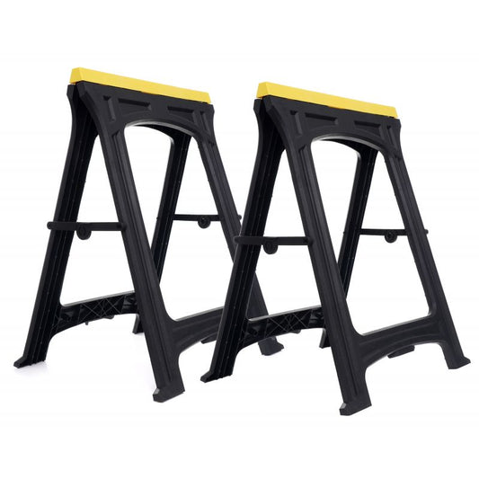 Stand de lucru pentru atelier tip capra, 2 bucati, capacitate maxima 170 kg, Kraft&Dele KD505