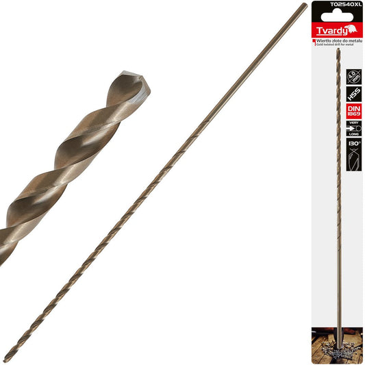 Burghiu HSS pentru metal 4 x 280 mm DIN1869, Tvardy T02540XL