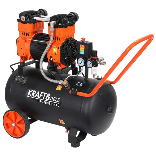 Compresor industrial, 2200 W, 50 l, Kraft&Dele KD1393