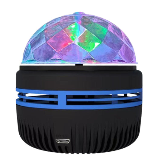 Proiector LED cu efecte luminoase RGB, 7.9 x 9.6 cm, telecomanda, Lean 27706