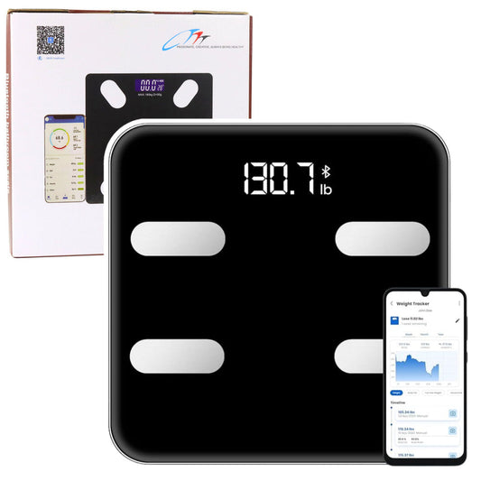 Cantar de baie electronic cu Bluetooth, Lean 26758