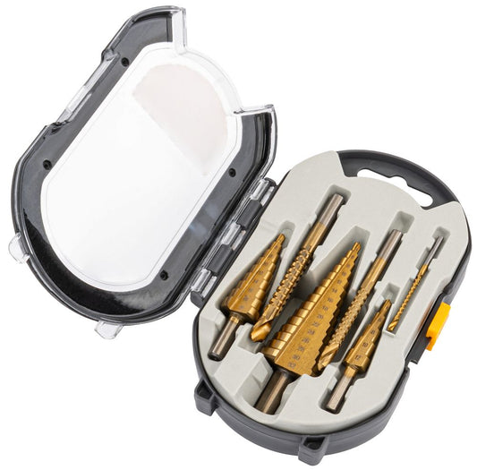 Set burghie conice HSS in trepte PM-ZWSF-6T, 4-30 mm, 6 bucati, Powermat PM1458