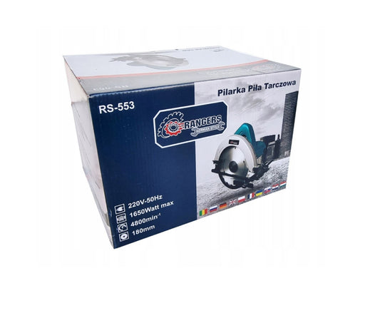 Fierastrau circular pentru lemn, 1650 W, Ondragon CD553