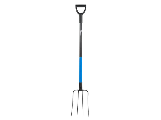 Furca agricola cu 4 dinti, maner D, 135 cm, Geko G66540