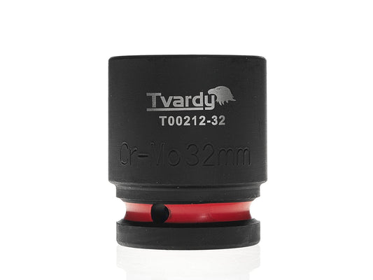 Cheie tubulara de impact in 6 puncte 3 / 4", 32 mm, Cr-Mo, Tvardy T00212-32