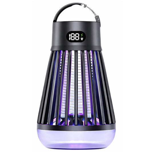 Lampa electrica anti-tantari, lumina UV, negru, Lean 28881