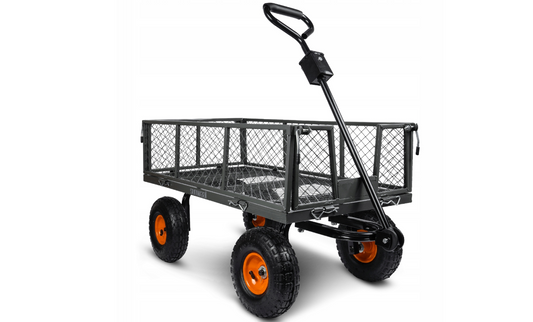 Carucior de gradina Sunwaal, capacitate maxima 400 kg, 100 l, MalTec 112819