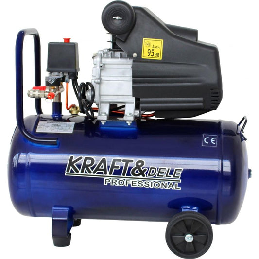 Compresor industrial, 50 l, Kraft&Dele KD4051