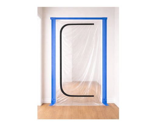 Folie anti-praf pentru constructii tip C, 220 x 120 cm, Geko G66406