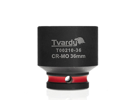 Cheie tubulara de impact in 6 puncte, 1 / 2", 36 mm, Tvardy T00210-36