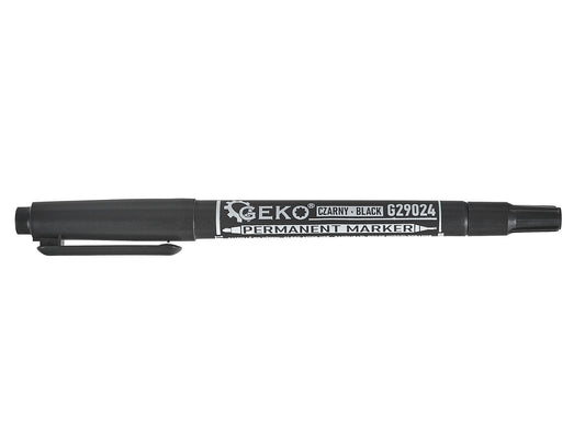 Set markere permanente cu 2 capete, 10 bucati, Geko G29024