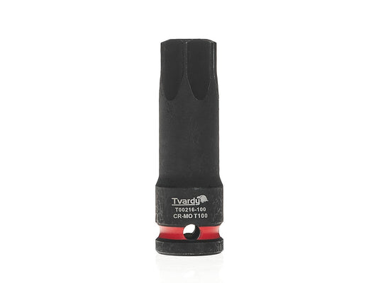 Cheie tubulara de impact TORX 1 / 2", T100, Cr-Mo, Tvardy T00216-100