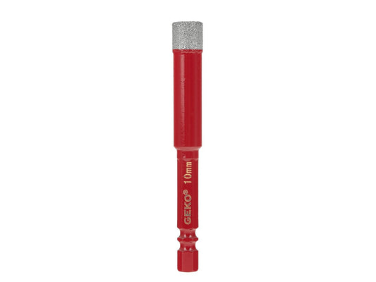 Burghiu diamantat pentru ceramica HEX, 10 mm, Geko G39718