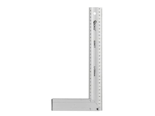 Echer de tamplarie din aluminiu, 300 mm, Geko G29077
