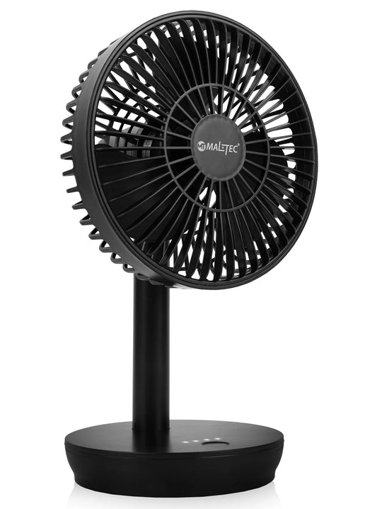 Ventilator de birou cu incarcare USB, 5 W, MalTec 111390