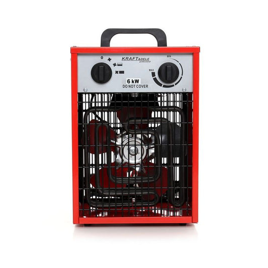 Aeroterma industriala electrica, 6 kW, 380 V, Kraft&Dele KD11722