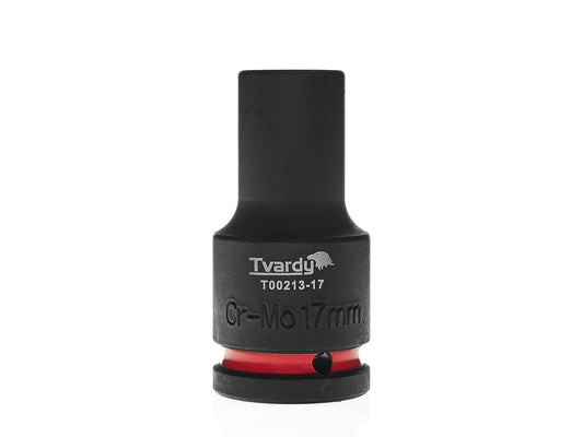 Cheie tubulara de impact in 6 puncte 3 / 4", 17 mm, Cr-Mo, Tvardy T00213-17
