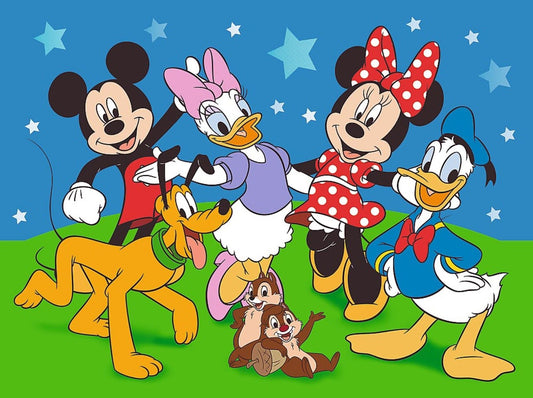 Puzzle Trefl Disney Mickey Mouse si prietenii, 30 piese, Lean 27849