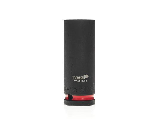 Cheie tubulara de impact in 6 puncte 1 / 2", 20 mm, Cr-Mo, Tvardy T00211-20