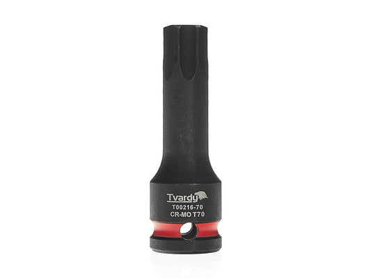 Cheie tubulara de impact TORX 1 / 2", T70, Cr-Mo, Tvardy T00216-70