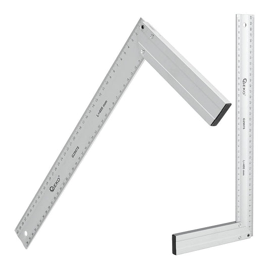Echer de tamplarie din aluminiu, 400 mm, Geko G29078