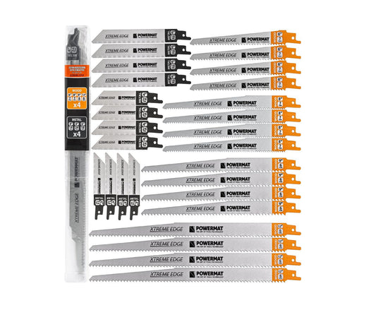Set lame fierastrau tip sabie PM-ZBDP-28T, 28 bucati, Powermat PM1374