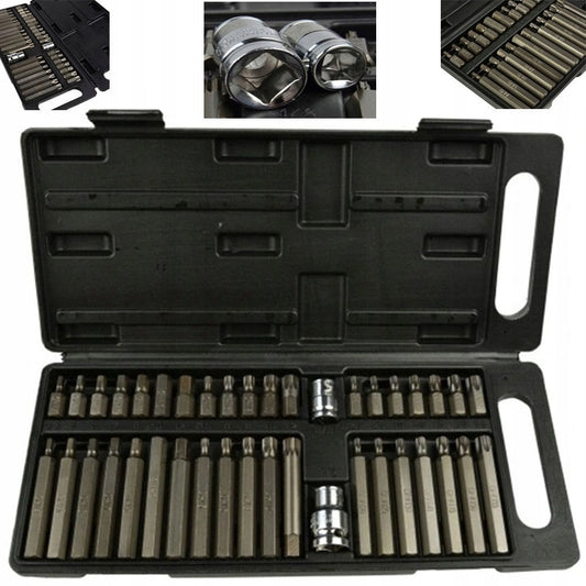 Set chei tubulare si biti, 40 bucati, Ondragon OD9099