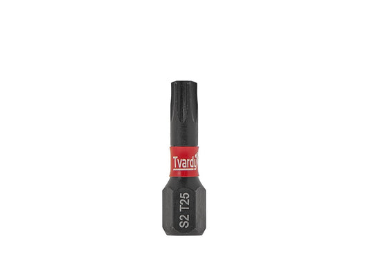 Set biti de impact T25, 25 mm S2, 2 bucati, Tvardy T00179-25-2