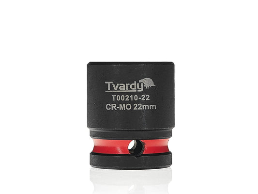 Cheie tubulara de impact in 6 puncte, 1 / 2", 22 mm, Tvardy T00210-22