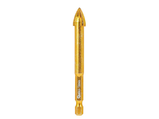 Burghiu pentru sticla si ceramica HEX, 12 mm, Geko G39701L
