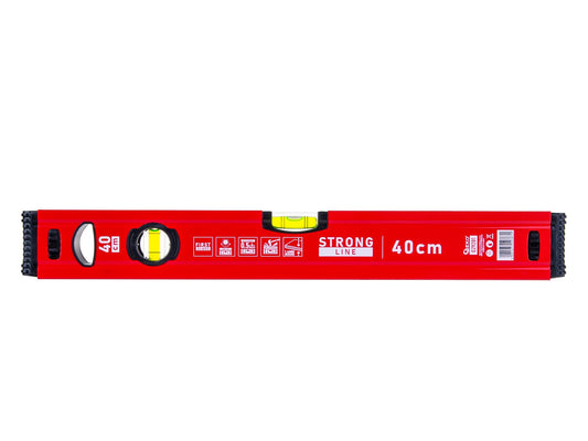 Nivela din aluminiu cu bula Strong Line, 400 mm, Geko G29201