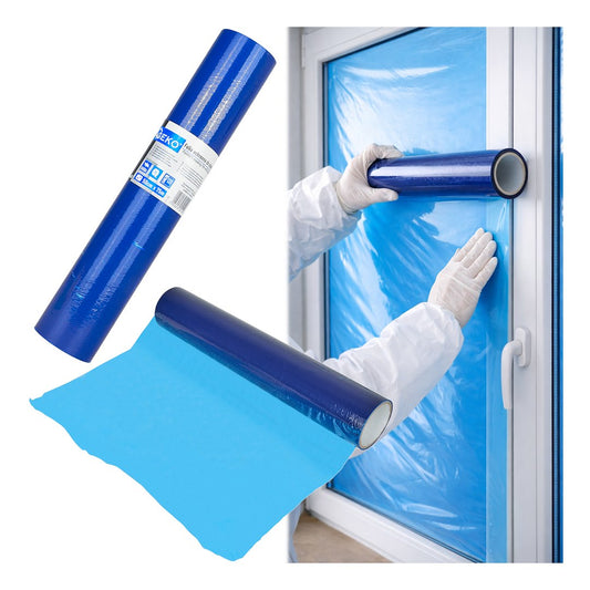 Folie de protectie autoadeziva pentru geamuri, 50 cm x 75 m, Geko G66402