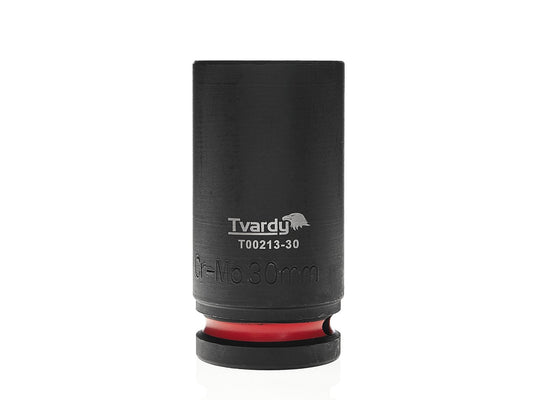 Cheie tubulara de impact in 6 puncte 3 / 4", 30 mm, Cr-Mo, Tvardy T00213-30