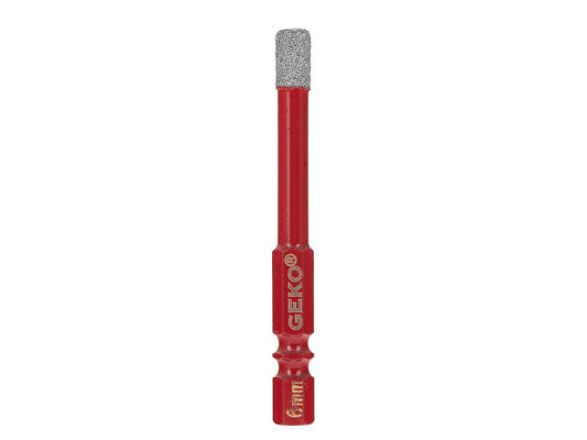 Burghiu diamantat pentru ceramica HEX, 6 mm, Geko G39716