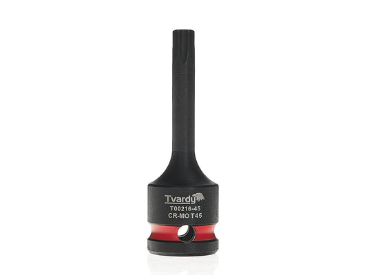 Cheie tubulara de impact TORX 1 / 2", T45, Cr-Mo, Tvardy T00216-45