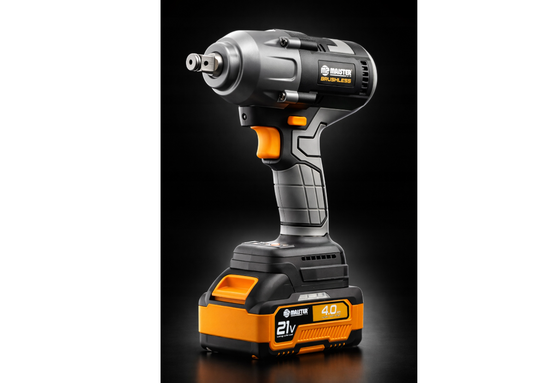 Cheie electrica de impact pentru roti cu acumulator, 21 V, 900 Nm, Majster Polska MP0523