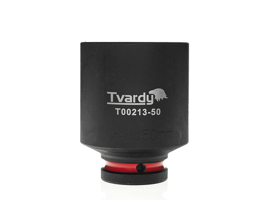 Cheie tubulara de impact in 6 puncte 3 / 4", 50 mm, Cr-Mo, Tvardy T00213-50