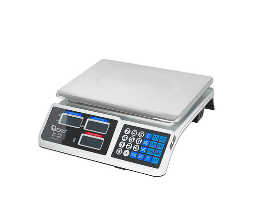 Cantar electronic digital, afisaj LCD, capacitate maxima 40 kg, Geko G71162