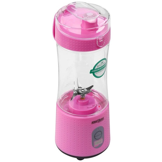 Blender cu acumulator, 380 ml, 2 x 3000 mAh, cablu USB-C, Kraft&Dele KD4172