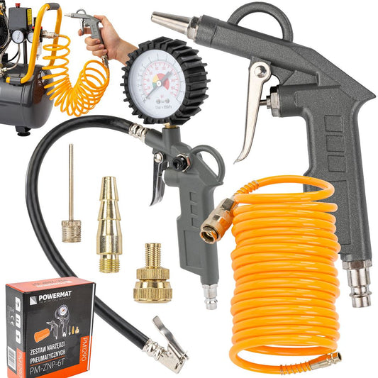 Set scule pneumatice PM-ZNP-6T, Powermat PM1290