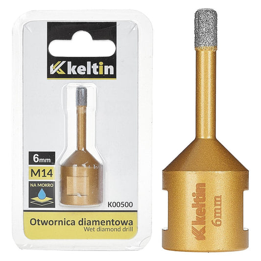 Carota diamantata 6 mm M14, Keltin K00500