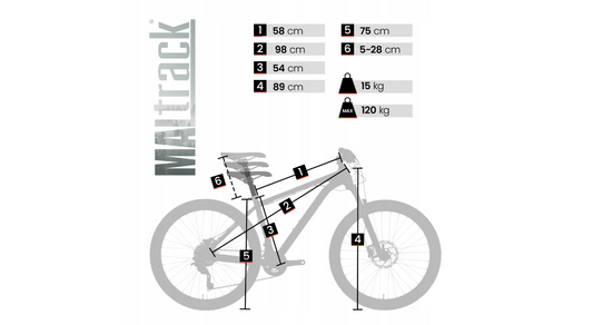 Bicicleta MTB cadru 18" diametru roti 27.5", MalTrack 112735