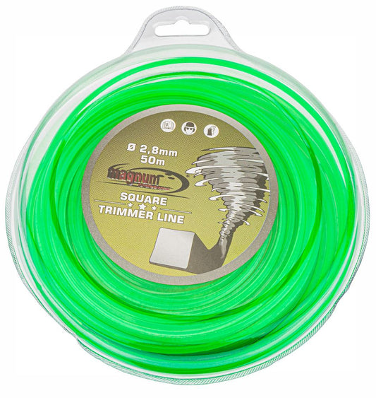 Fir patrat pentru trimmer 2.8 mm 50 m, Powermat PM2.8_50